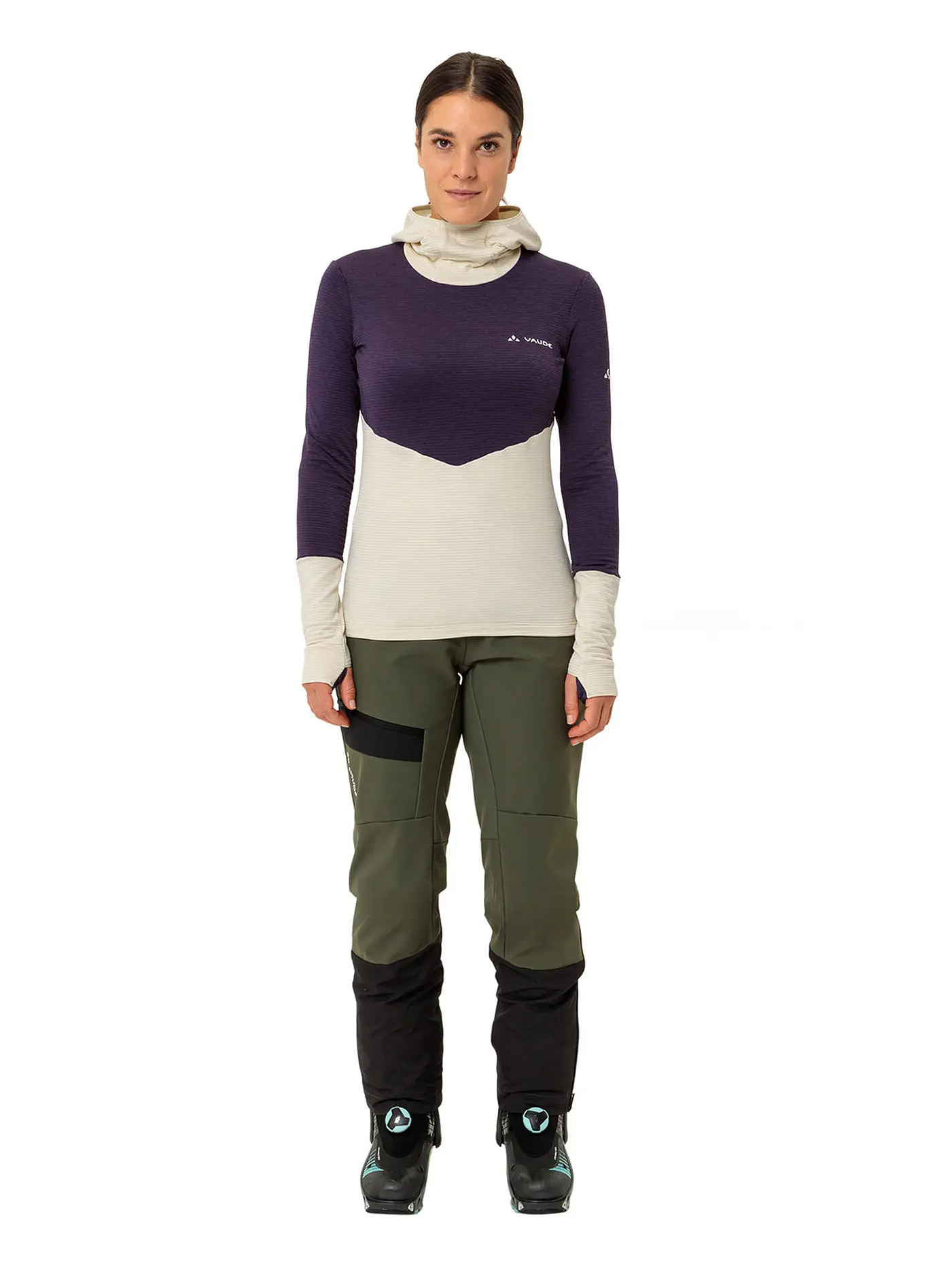 VAUDE | Damen Tourenshirt Monviso Hoodie | 